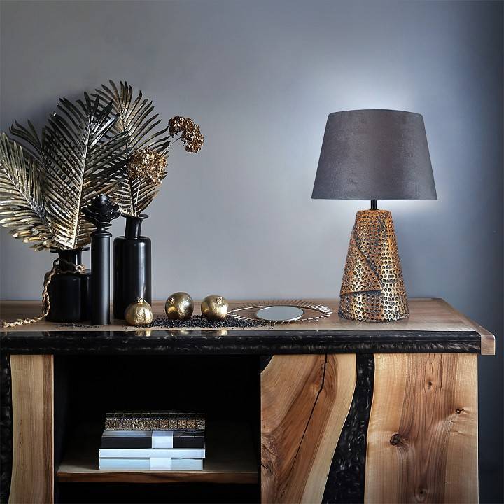 Настольная лампа декоративная Escada Westwood Grey 10164/T