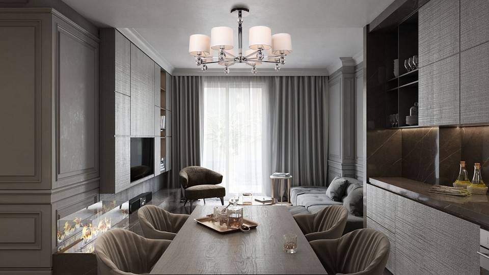 Люстра на штанге Escada Belief 667/8P