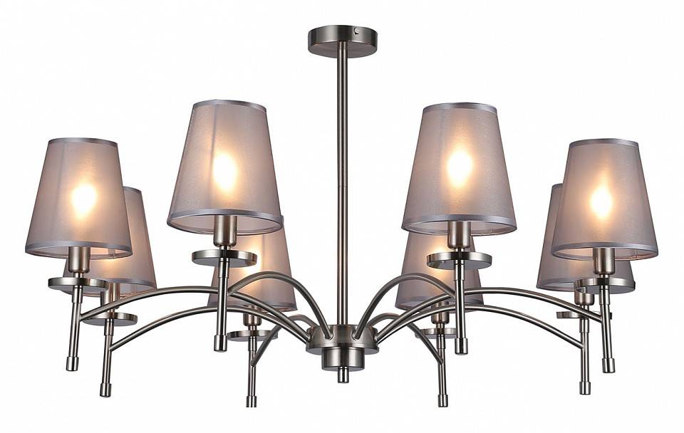 Люстра на штанге Escada Faith 694/8PL Nickel