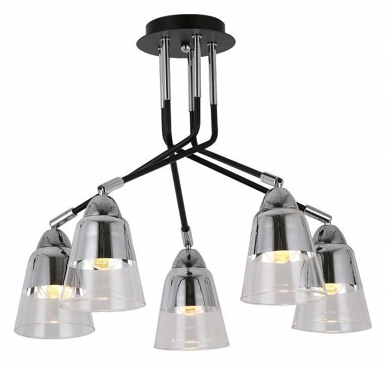 Люстра на штанге EVOLUCE Lirino 5 ламп SLE102902-05