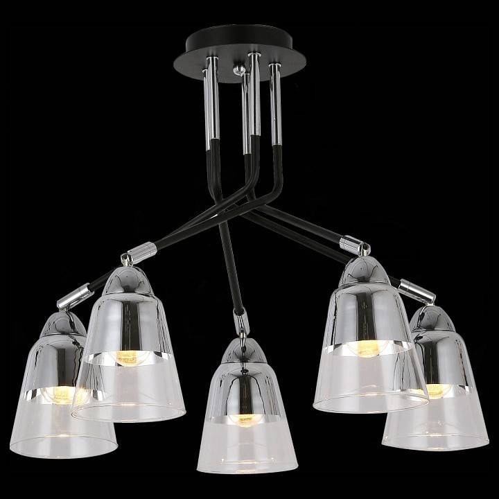 Люстра на штанге EVOLUCE Lirino 5 ламп SLE102902-05