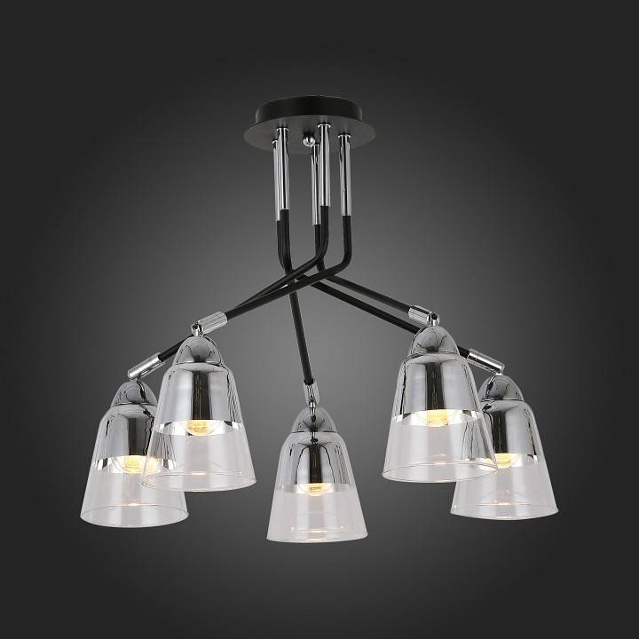 Люстра на штанге EVOLUCE Lirino 5 ламп SLE102902-05