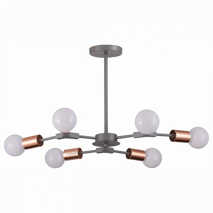 Подвесной светильник Evoluce Palare 6 ламп SLE106403-06