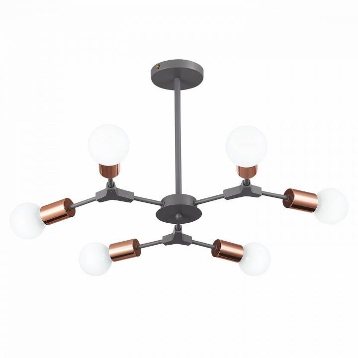 Подвесной светильник Evoluce Palare 6 ламп SLE106403-06