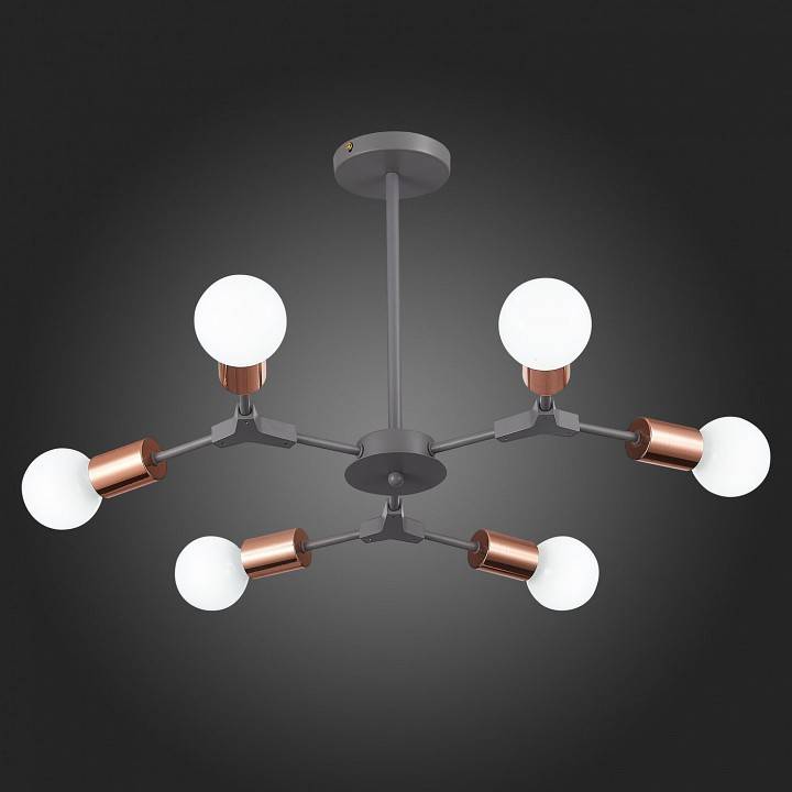 Подвесной светильник Evoluce Palare 6 ламп SLE106403-06