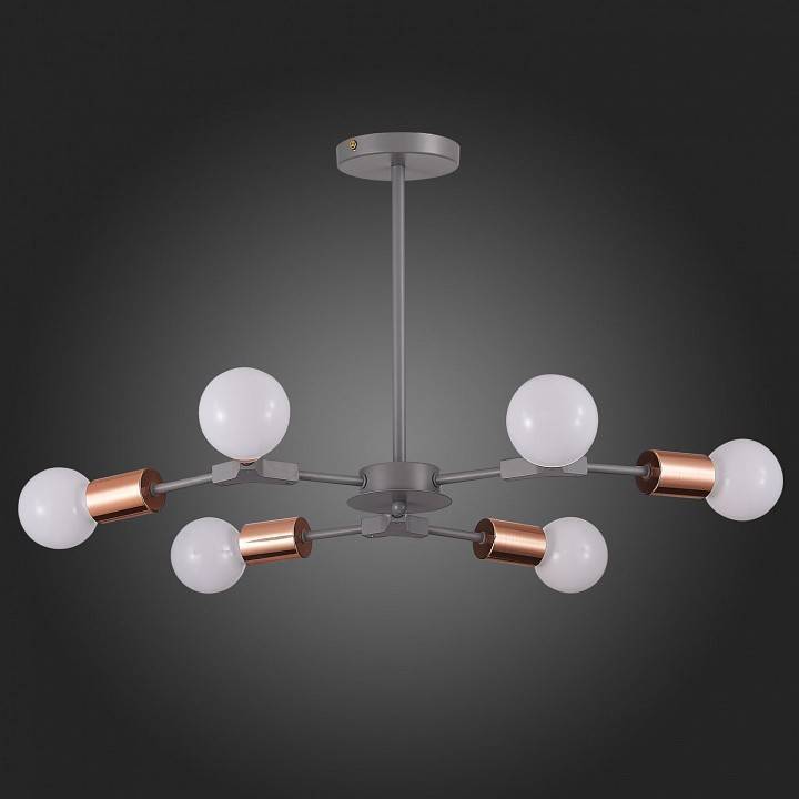 Подвесной светильник Evoluce Palare 6 ламп SLE106403-06