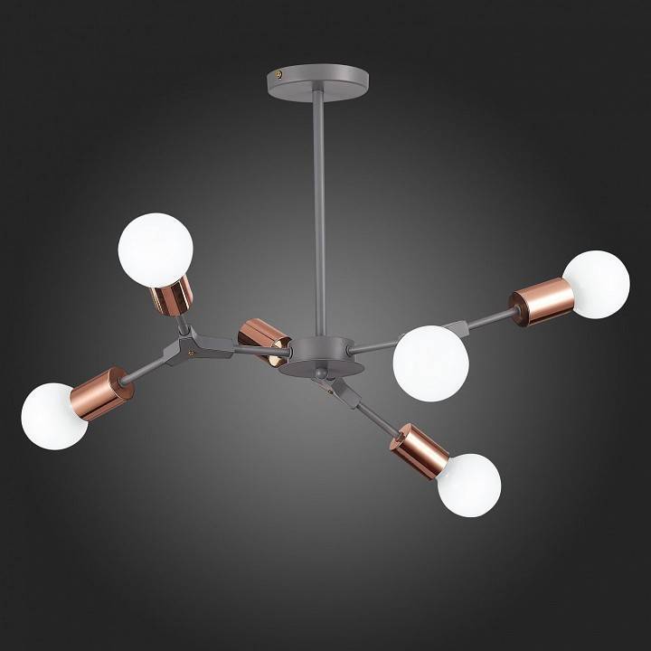 Подвесной светильник Evoluce Palare 6 ламп SLE106403-06