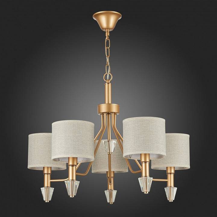 Подвесная люстра EVOLUCE Vilede 5 ламп SLE107003-05