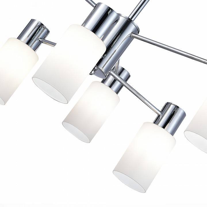 Люстра на штанге EVOLUCE Gessi 6 ламп SLE1139-102-06