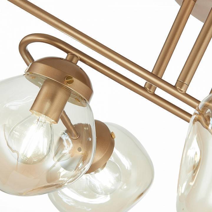 Люстра на штанге EVOLUCE More 6 ламп E14 SLE155702-06