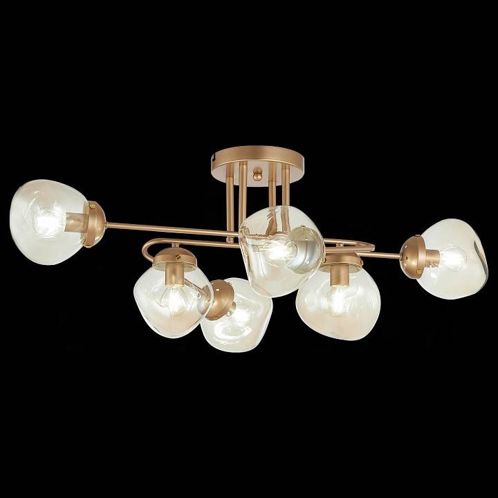 Люстра на штанге EVOLUCE More 6 ламп E14 SLE155702-06