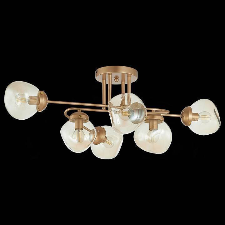 Люстра на штанге EVOLUCE More 6 ламп E14 SLE155702-06