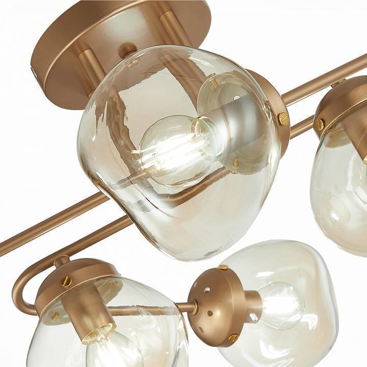 Люстра на штанге EVOLUCE More 6 ламп E14 SLE155702-06