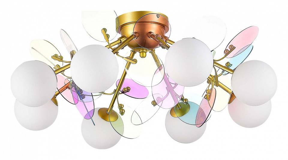 Люстра потолочная Evoluce Vola 8xE14 SLE2502-202-08