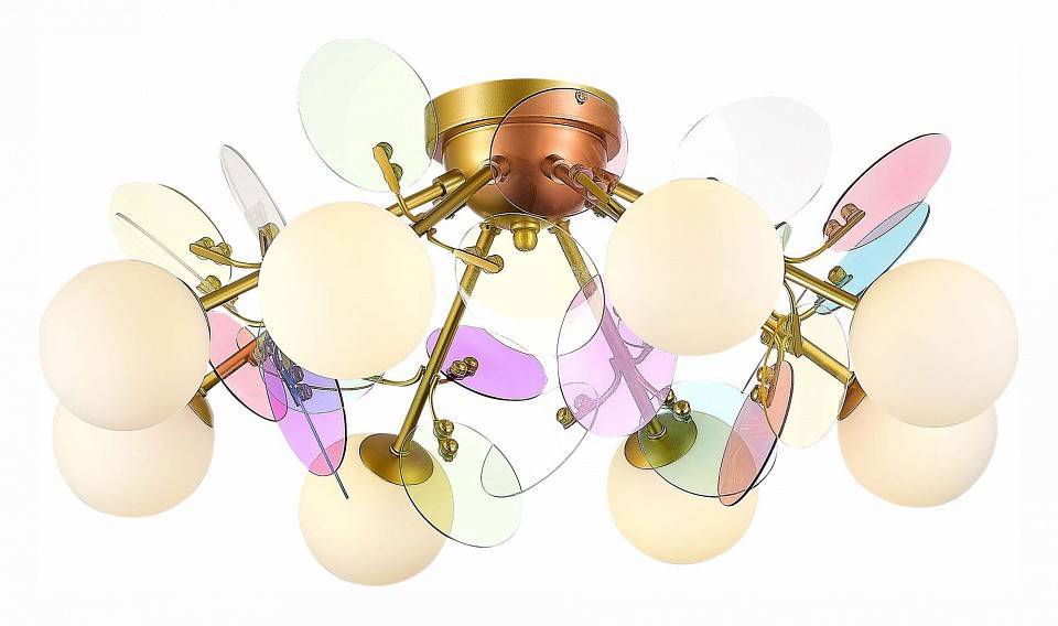 Люстра потолочная Evoluce Vola 8xE14 SLE2502-202-08