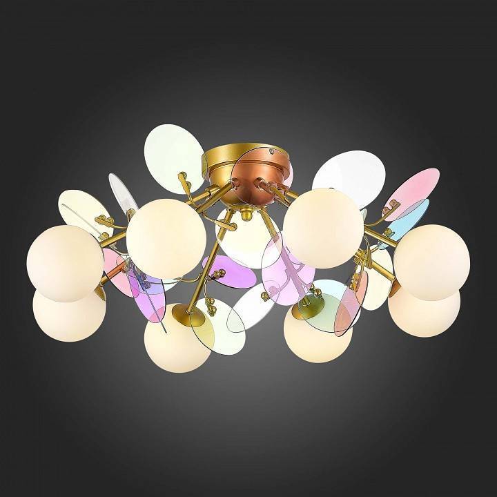 Люстра потолочная Evoluce Vola 8xE14 SLE2502-202-08