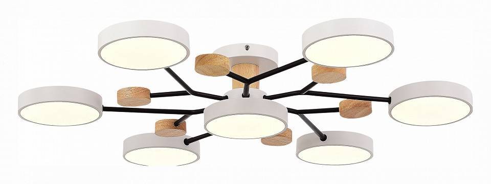 Потолочная люстра EVOLUCE Faema 7 ламп SLE6006-502-07