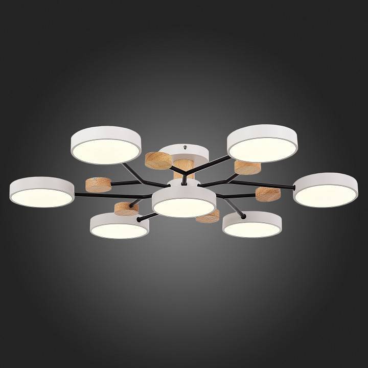 Потолочная люстра EVOLUCE Faema 7 ламп SLE6006-502-07