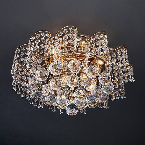 Потолочная люстра Eurosvet Charm Strotskis золото 16017/6