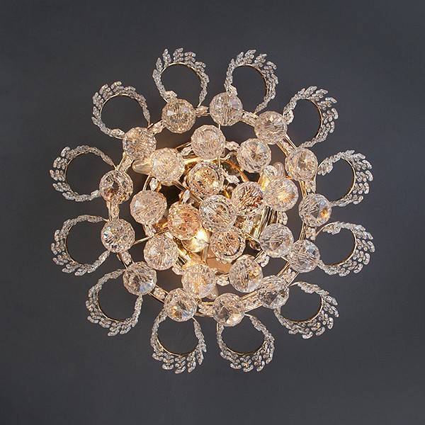 Потолочная люстра Eurosvet Charm Strotskis золото 16017/6