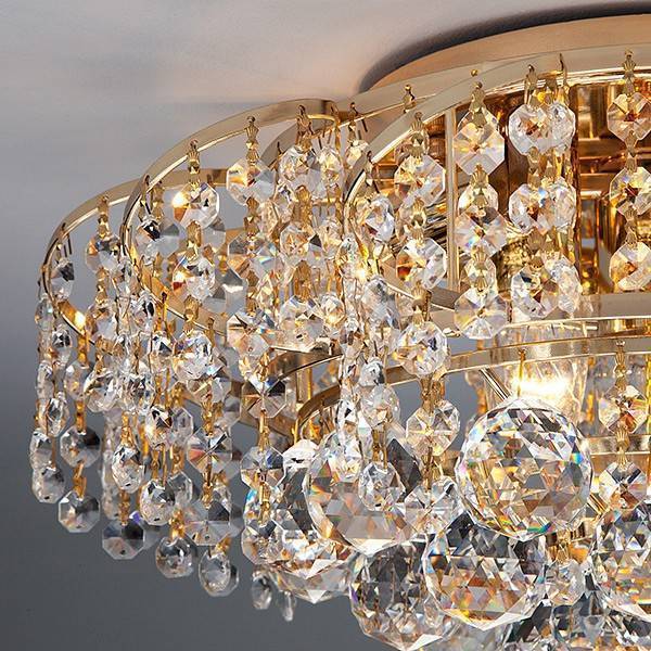 Потолочная люстра Eurosvet Charm Strotskis золото 16017/6