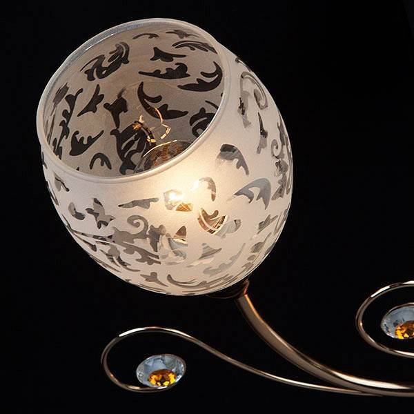 Потолочная люстра Eurosvet Roksana 9677/3 золото 9677/3