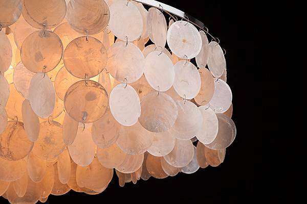 Подвесная люстра Eurosvet Sandra 3535/6 хром/перламутр