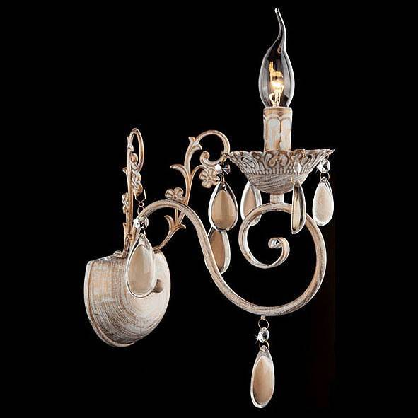 Бра Eurosvet Galatea золото с белым 10009/1