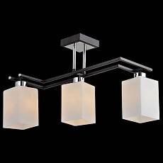 Люстра на штанге Eurosvet Devis 70018/3 хром/венге 70018/3