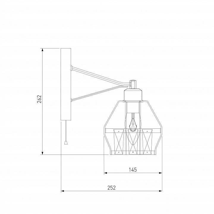 Бра Eurosvet Lord 70075/1 белый