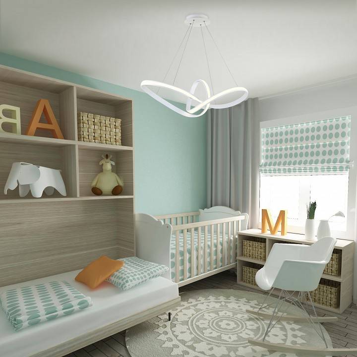 Подвесной светильник Eurosvet Kink 90174/1 белый 42 Вт 90174/1