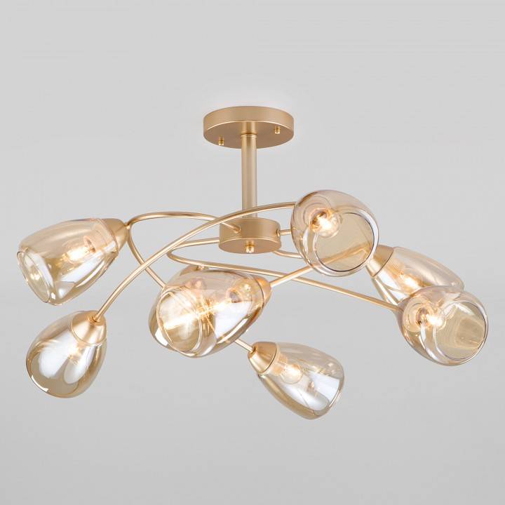 Потолочная люстра Eurosvet Noemi 30168/8 матовое золото 30168/8