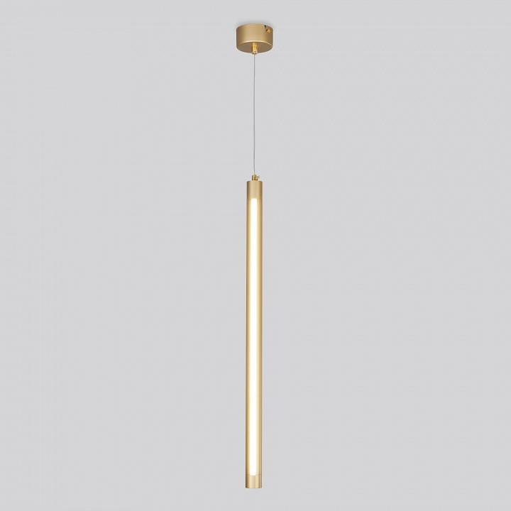 Подвесной светильник Eurosvet Strong 50189/1 LED матовое золото