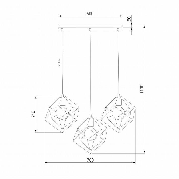 Подвесной светильник TK Lighting Alambre 190