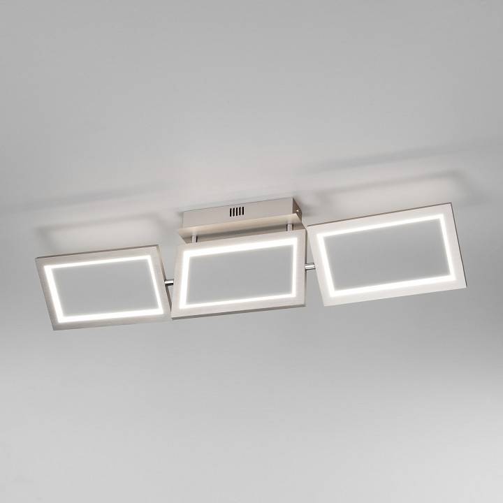 Накладной светильник Eurosvet Maya матовое серебро 90223/3