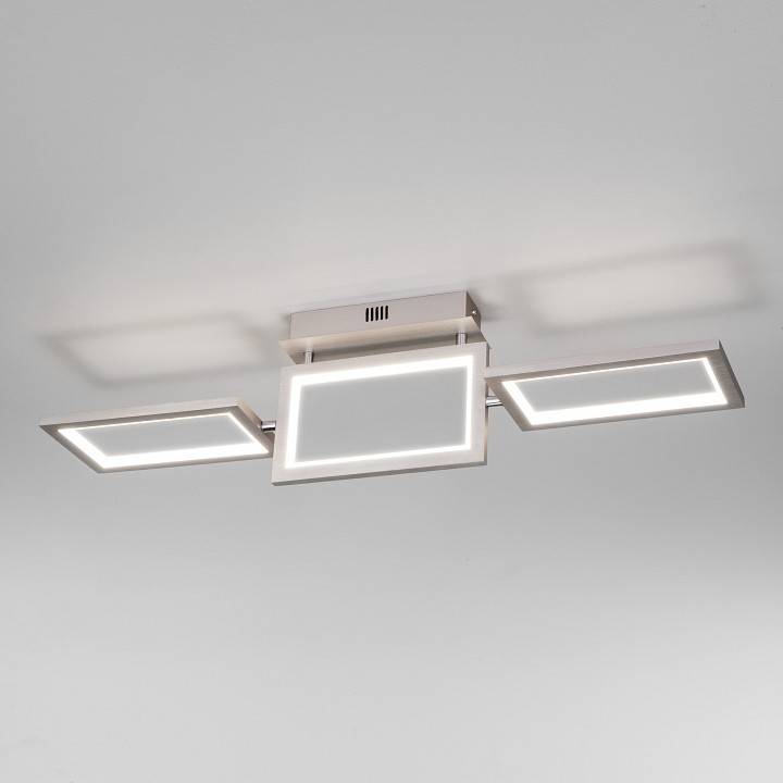 Накладной светильник Eurosvet Maya матовое серебро 90223/3