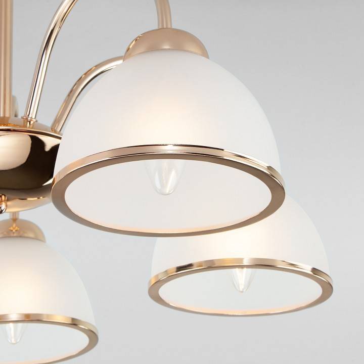 Люстра на штанге Eurosvet Shanon 30174/5 золото 30174/5