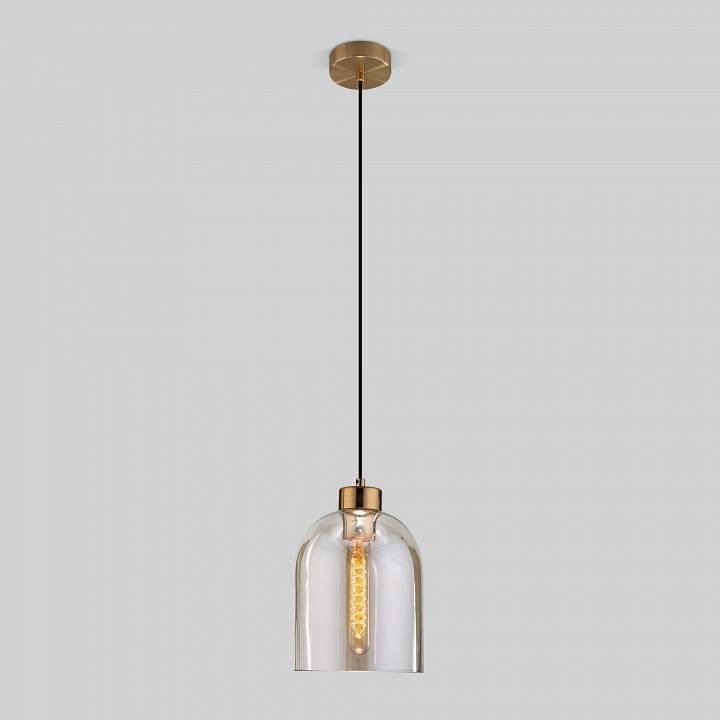 Подвесной светильник Eurosvet Tandem 50119/1 латунь