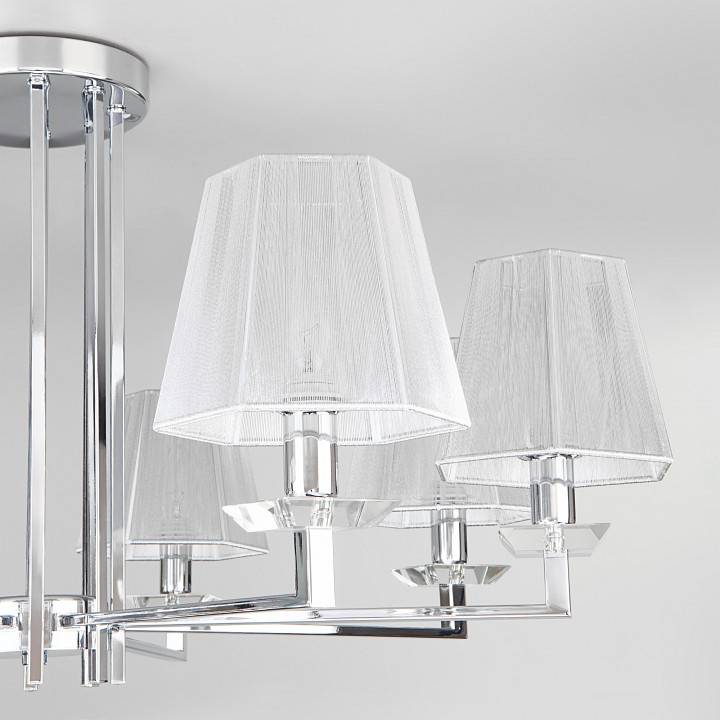 Люстра на штанге Eurosvet Alegria 60125/8 хром Smart 60125/8
