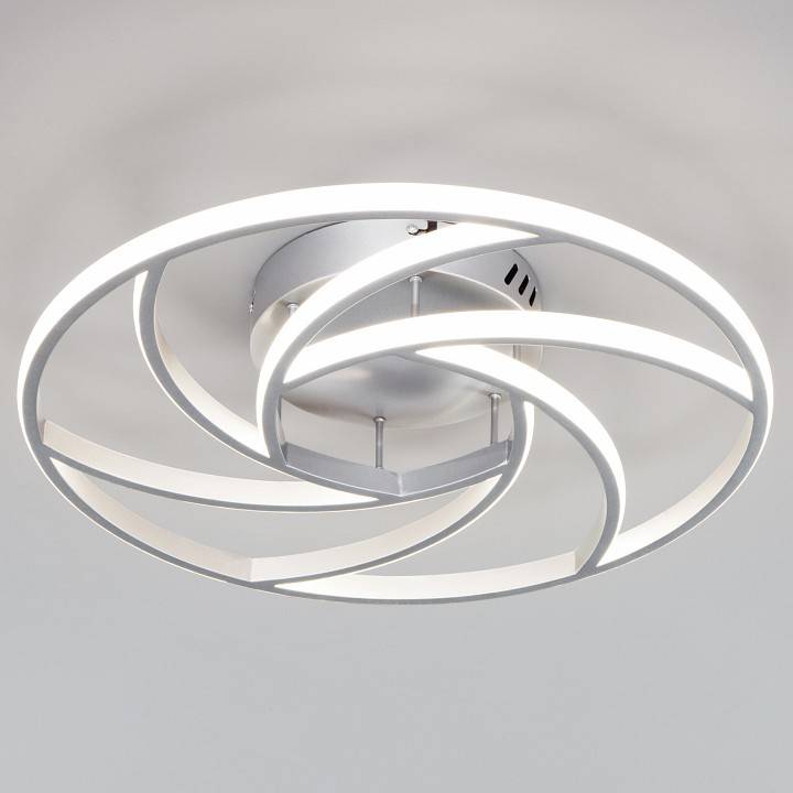 Накладной светильник Eurosvet Indio серебро 90207/1