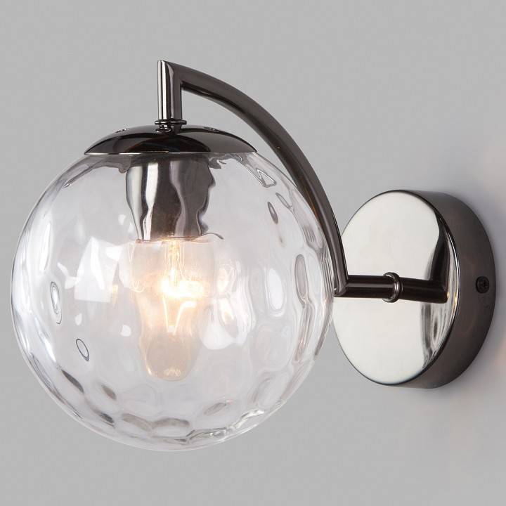 Бра Eurosvet Eden черный жемчуг 30178/1