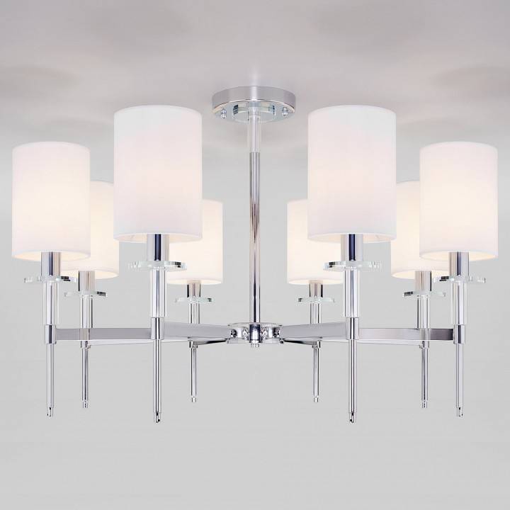 Люстра на штанге Eurosvet Brielle 60132/8 хром 60132/8