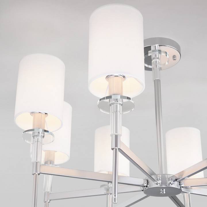 Люстра на штанге Eurosvet Brielle 60132/8 хром 60132/8