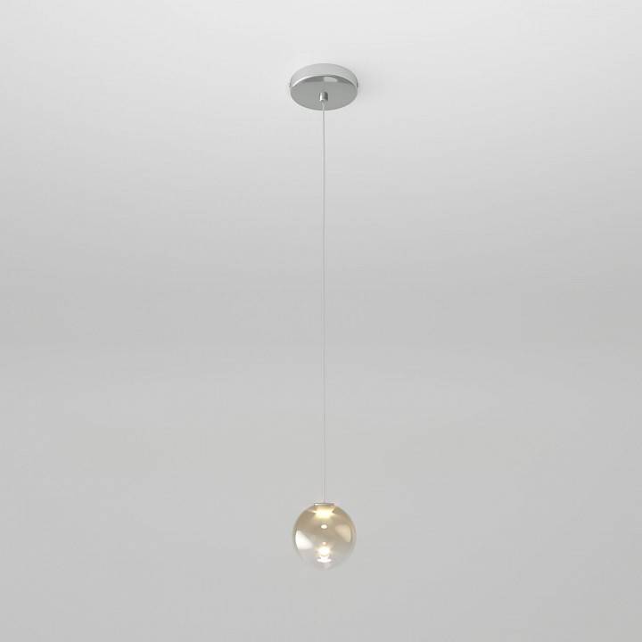 Подвесной светильник Eurosvet Wonder 50234/1 LED янтарный