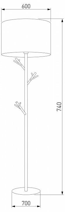 Торшер TK Lighting Albero White 5572