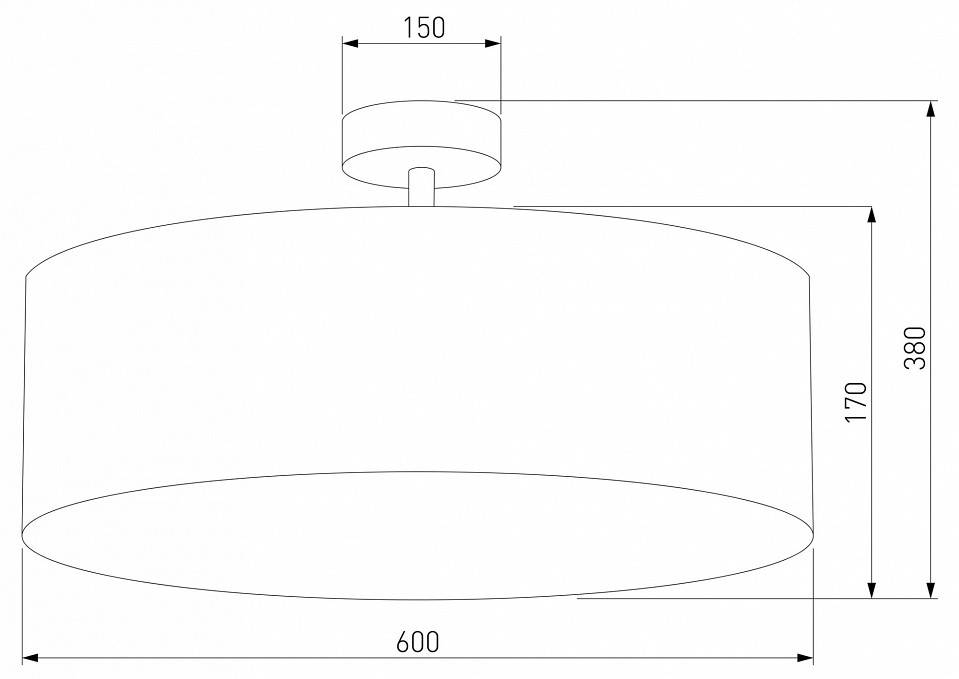 Светильник на штанге TK Lighting Rondo Graphite 4239