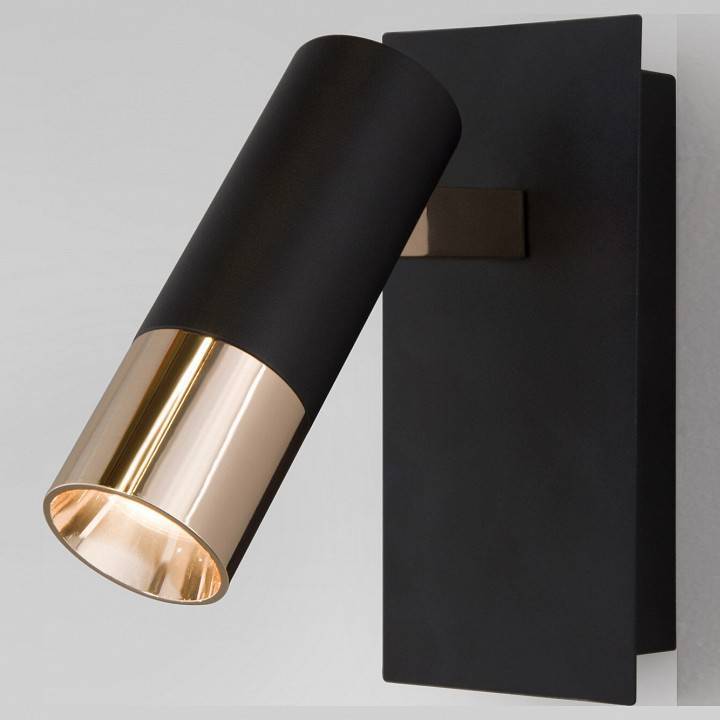 Бра Eurosvet Cast 20142/1 LED черный золото 20142/1