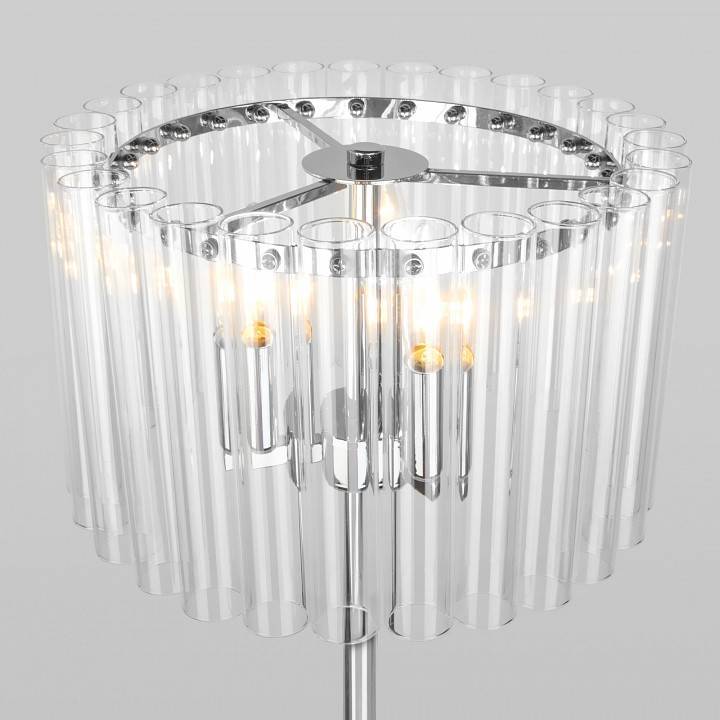 Торшер Bogates Flamel хром 01117/3