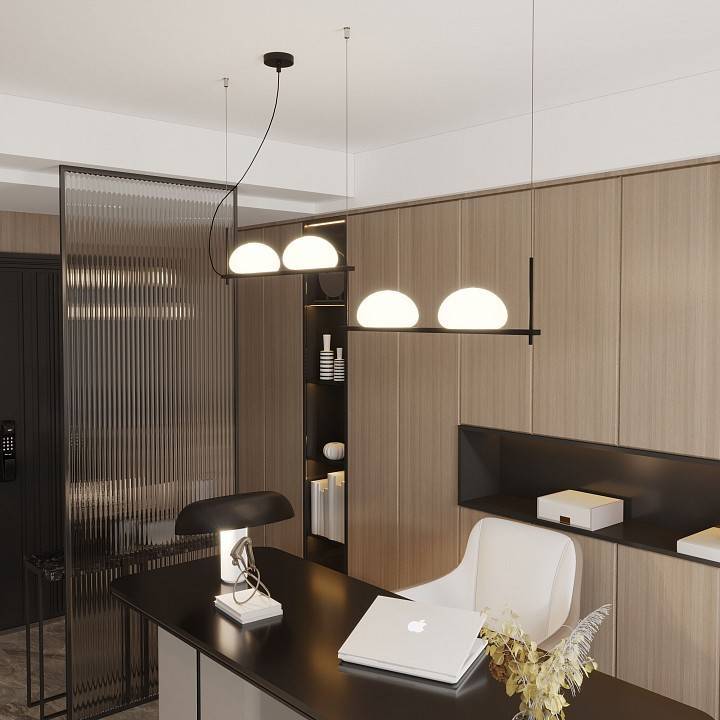 Подвесной светильник Eurosvet Stair черный 70145/4