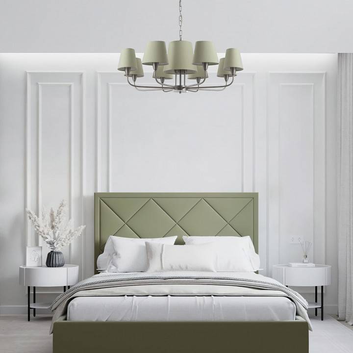 Подвесная люстра Eurosvet Milos 60153 никель 60153